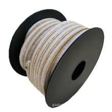 Hot selling medium pressure black aramid interwoven pure ptfe filler